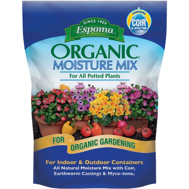 Espoma Organic 8 Qt. 5.8 Lb. Indoor & Outdoor Container Moisture Mix