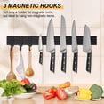 thumbnail image 5 of ASIBPXY Stainless Steel Dishwasher Safe Magnetic Knife Block, 5 of 5