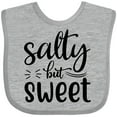 thumbnail image 3 of Inktastic Salty but Sweet Boys or Girls Baby Bib, 3 of 4