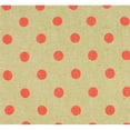 thumbnail image 1 of Cotton Tale RDF1 Raspberry Dot Black Background Ivory Paisley Fabric, 1 of 1