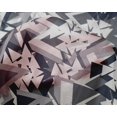 thumbnail image 5 of oneOone Silk Tabby Fabric Triangle Geometric Print Fabric By Yard 42 Inches Wide, 5 of 5