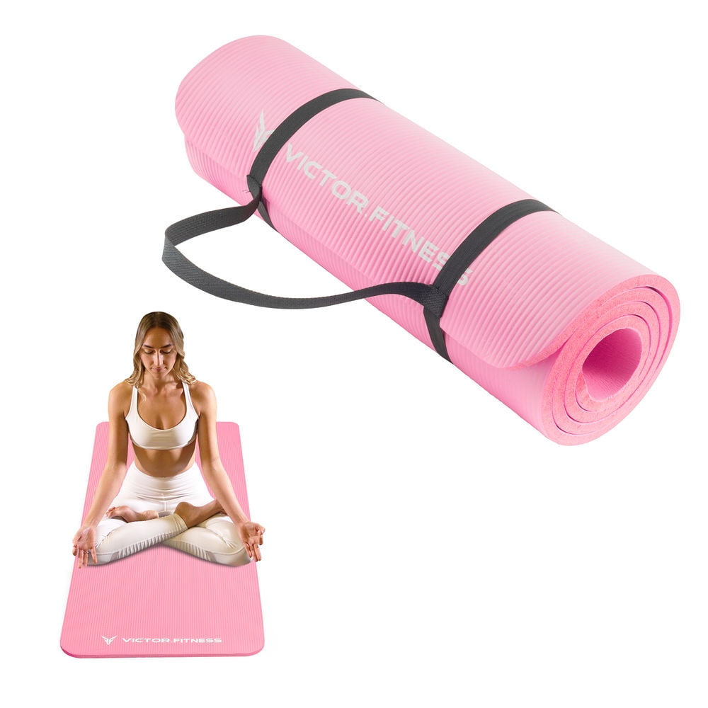 Victor.Fitness YogaThinkPink Antislip highend NBR Yoga mat thick