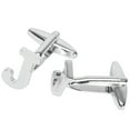thumbnail image 3 of BodyJ4You 2PC Cufflinks Personalized Initials Letter J Men's Button Shirt Business Gift, 3 of 6