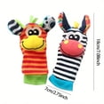 thumbnail image 6 of YIFAEUX Baby Rattles Socks Wrist Toys High Contrast Baby Toys Black And White Baby Toys Brain Development Infant Toys Shower Gifts for Newborn Boys Girls, 6 of 7