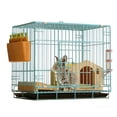 thumbnail image 1 of Cozy Outdoor Pet Rabbit Cage Discover the Ideal Home Rabbit Villa & Plush Rabbit Nest for Joyful Rabbits, 1 of 2
