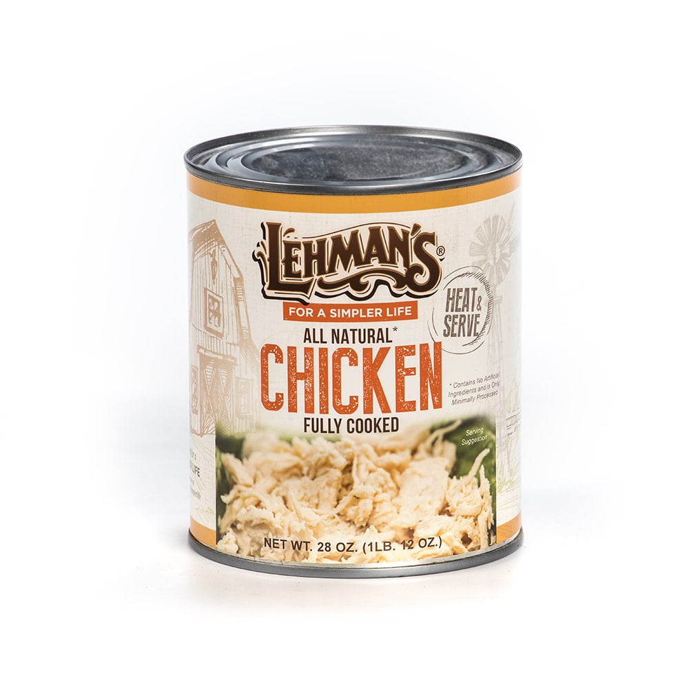 Lehman's Canned Chicken Meat (Case of 12) - Walmart.com - Walmart.com