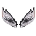 thumbnail image 4 of New Pair Of Halogen Headlights Compatible With Toyota Prius Five Hatchback 4 Door 1.8L 2012 2013 2014 2015 By Part Number 8113047520 8117047520, 4 of 5