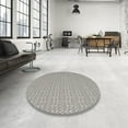 thumbnail image 4 of Ahgly Company Machine Washable Indoor Rectangle Contemporary Gunmetal Gray Area Rugs, 7' x 9', 4 of 7