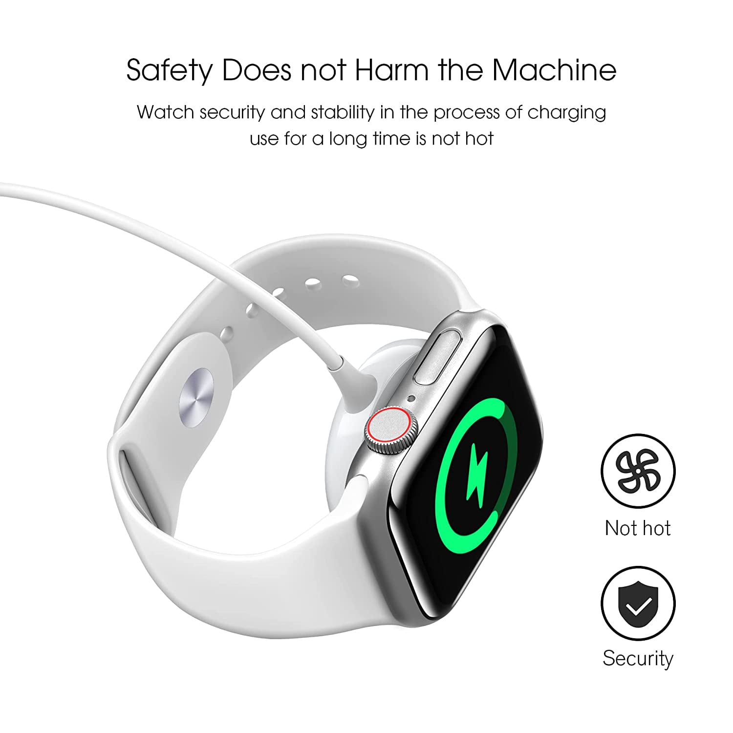 Watch Charger Magnetic Charging Cable for iWatch Portable Wireless Charging Cord Compatible with Apple Watch Series Se 6 5 4 3 2 1 1M Walmart