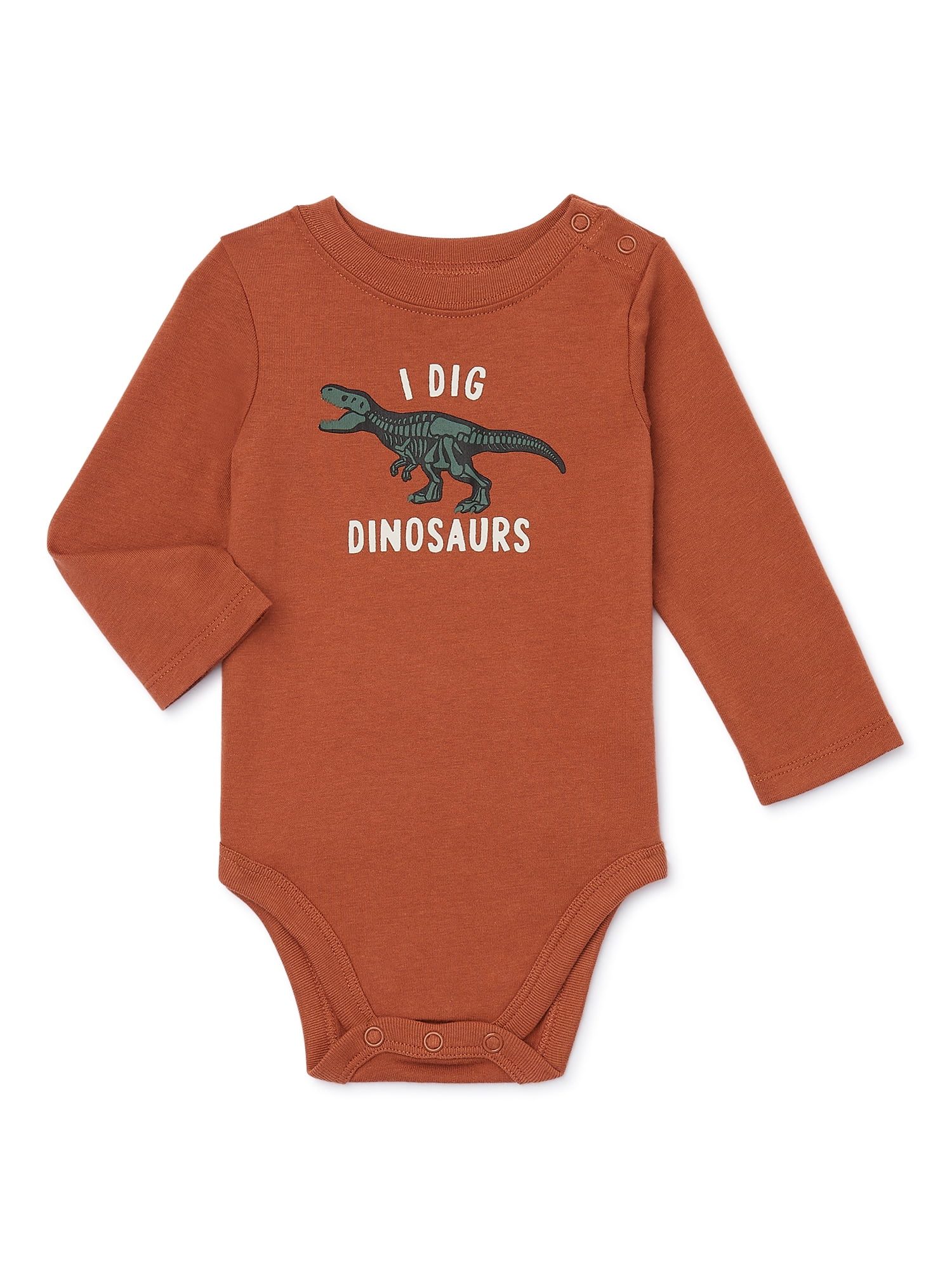 Garanimals Baby Boy Long Sleeve Graphic Bodysuit Sizes 24