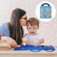 thumbnail image 5 of Niyofa Sticker Book for Kids Reusable Scenes Stickers Book Static Sticker Toddler Learning Toys for Toddler Age 1-3 Year Old, 5 of 7