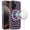 Diamond Holographic Pink, variant on For iPhone 16 Pro 6.3 inch Magnetic Double Layer IMD Design Case - Green Floral