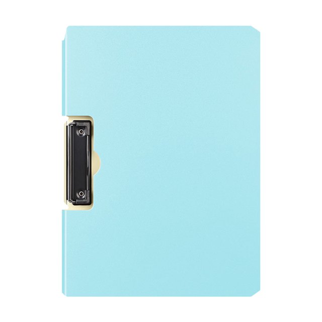 Carpeta de archivos, suministros de oficina, tablero de escritura grueso, clip de color para estudiantes, carpeta para el hogar y la escuela