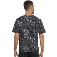 thumbnail image 4 of Cherokee Prints Men Scrubs Top V-Neck CK675, 4 of 5