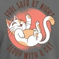 thumbnail image 3 of CafePress - Sleep With A Cat T Shirt - Mens Comfort Colors Shirt, 3 of 5