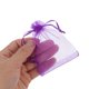 thumbnail image 5 of YSNOOWE 100Ud Bolsas De Mallado Organza Moradas Con Cordón Para Empaques De Fiestas Y Organización En Casa, 5 of 6