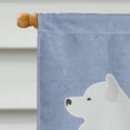 thumbnail image 3 of Carolines Treasures BB5563CHF Samoyed Welcome Flag Canvas House Size, 3 of 4