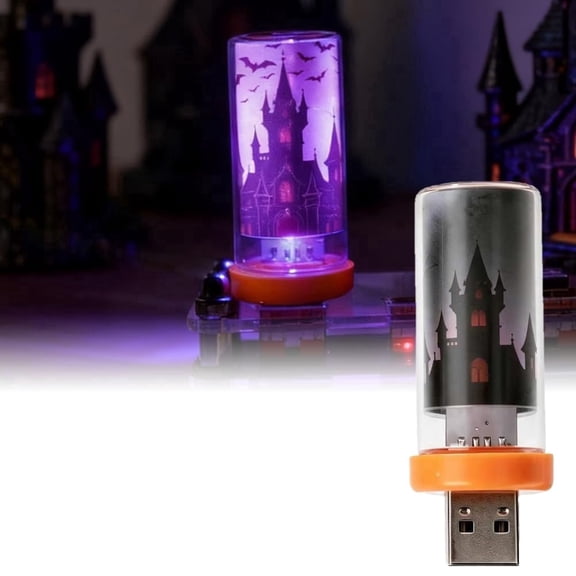 Halloween USB Car Light Bulb Interior Ambient Light