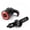 R5, variant on ROCKBROS R3 Co-Frequency Bike Tail Light Cycling Lamp Rear Brake Light,Brake/Vibration Sensing 4 Light Modes 300mAh Waterproof Adjustable Cycling Taillight Night Ride
