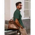 thumbnail image 5 of HAOMEILI Mens Button Down Short Sleeve Shirts Casual Wrinkle-Free Dress Shirts Summer Beach, 5 of 5