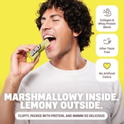 BUILT Puff Protein Bar, Lemon Meringue Pie, 16g Protein, Collagen, 140 Calories, Single 1.41 oz Bar