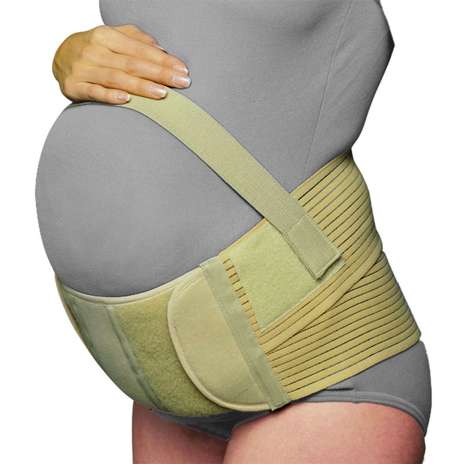OTC Maternity Belt, Adjustable Comfort Fit Support, Beige, Medium