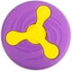 thumbnail image 1 of Disco Volador De Silicona Para Mascotas, Redondo, Resistente A Mordeduras, Multifuncional, Con Dardo Desmontable, Juguete Interactivo Para Perros, Interior Y Exterior, Morado Speravity PT001558-01, 1 of 6