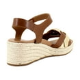 thumbnail image 5 of Vionic Saratoga Women's Sandals Tan/Gold Leather Size 6.5 W, 5 of 8