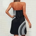 thumbnail image 4 of Birdeem Robe d'Été Décontractée Mode à Col Suspendu Sans Manches pour Femmes, 4 of 7