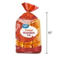 Great Value Sweet Hawaiian Rolls, 12 Count