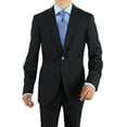 thumbnail image 2 of Men's Two Button 2 Piece Avant Garde Modern Fit Suit, 2 of 7