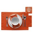 thumbnail image 4 of MY DRAP Luncheon Napkins, Washable and Reusable Cloth Nakins (25 Napkins, Terracota), 4 of 4