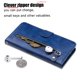 thumbnail image 3 of Estuche de Cuero PU con Cierre para Xiaomi Redmi 14C 4G , Funda Protectora con Billetera y Correa, 3 of 6