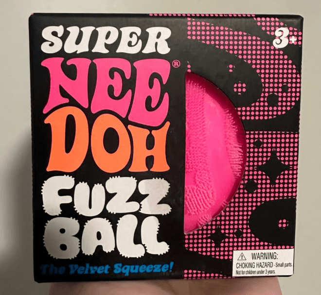 Nee Doh Super Fuzzball, 1 random color