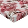 thumbnail image 4 of Ambesonne Vintage Fitted Sheet, Soft Tones Nostalgic Peony, Twin Size, Pastel Pink and Pale Rose, 4 of 5