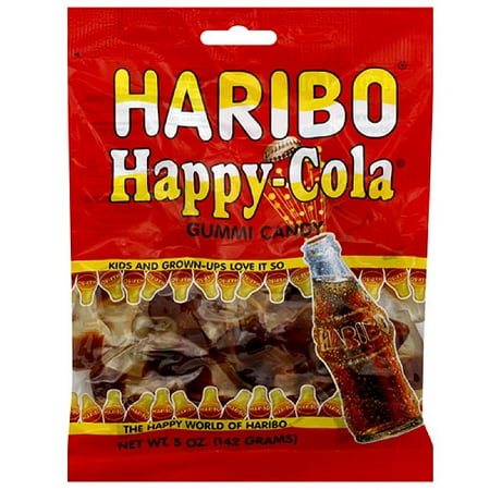 haribo happy cola gummi candy 5 oz pack of 12 walmart com