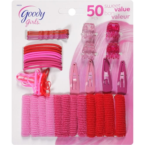 Goody Goody Girls Sweet Value Hair Accessory Set 50Piece