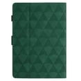 thumbnail image 6 of Allytech Case for 6.8" Kindle Paperwhite 11th Generation 2021, Embossed Pattern PU Leather Case with Card Slots & Pen Holder, Multi-Angle Viewing Stand Auto Sleep Wake Shockproof Flip Case, Green, 6 of 10