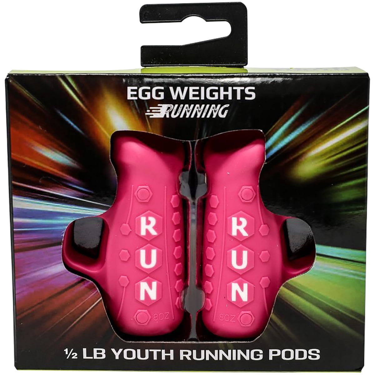 Egg Weights Youth Running Pods 0.5 lb Set - Pink