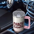 thumbnail image 4 of Chaos Coordinator Gift Idea: 40oz Tumbler - Stainless Steel Insulated Cup with Straw, Keeps Beverages Hot Cold, Funny Mug for Boss, Coworker, Teacher, Nurse, Mom, Friend, 4 of 5