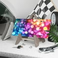 thumbnail image 3 of License Plate, Colorful Bokeh Background Decorative Front,Personalized Stainless Steel License Plate Cover For Men Women,12.2" X 6.2", 3 of 6