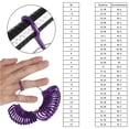 thumbnail image 3 of Juego de herramientas para medir mandril de anillo, medidor de mandril de anillo de joyería de plástico, medidas de varilla medidora de tamaño de dedo para medir la fabricación de joyas, 3 of 6