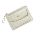 thumbnail image 1 of Womens Leather Slim Minimalist Front Pocket Wallet Key Ring Pouch Wallet, 1 of 3