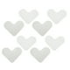 thumbnail image 2 of 8 Uds. Almohadilla adhesiva para alfombra, PU, lavable, reutilizable, cinta para alfombra en forma de corazón para pisos de madera y azulejos, color blanco L, 2 of 8