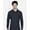 Carbon, variant on CORE365 88192T Men's Tall Pinnacle Performance Long Sleeve Piqué Polo-Black-6XLT