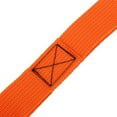 thumbnail image 5 of 6pcs 2.5 x 20.5cm Orange Cargo Belt Soft Loop Tie Down Strap Belt for Motorcycle, 5 of 6