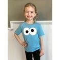 thumbnail image 2 of Sesame Street Cookie Monster Toddler Baby Short Sleeve T-Shirt Tee SEB050SS, 2 of 8