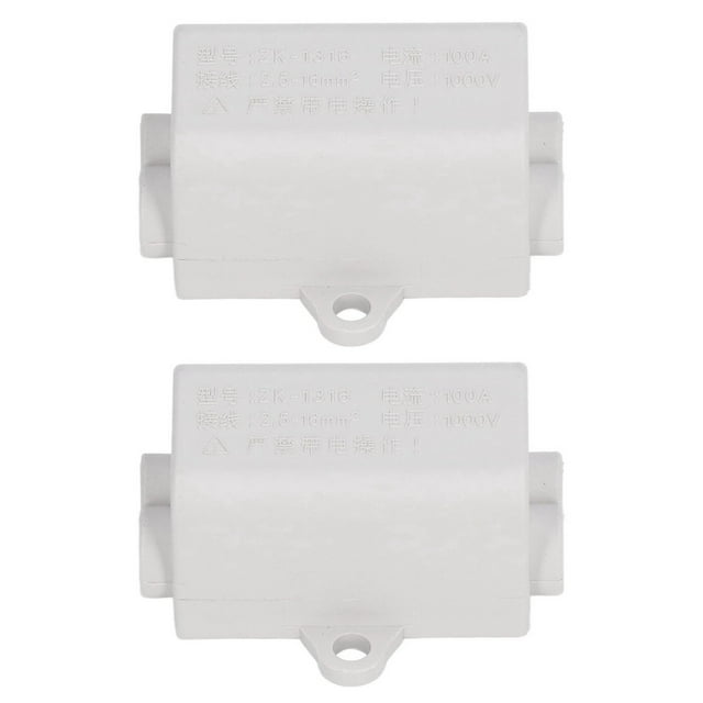 2Pcs T Robinet Connecteurs de Fil Connecteurs d'Épissure Fil T Type Splitter 1000V 100A ZK-1316