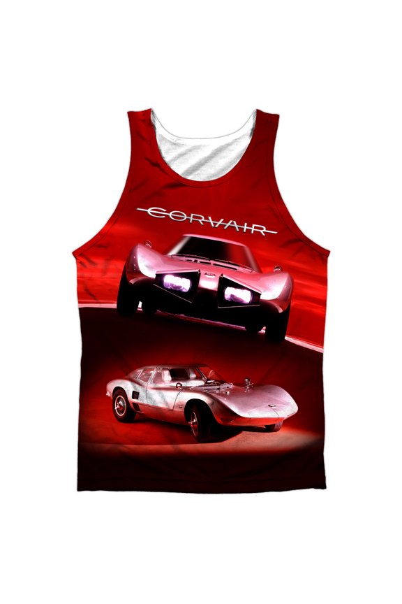 Chevy Men's  Silver Bullet Mens Tank White