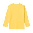 thumbnail image 5 of Kids' Long Sleeve T-Shirt Solid Base Layer Tee Casual Clothing Layering Campus Basic Shirt, 5 of 5